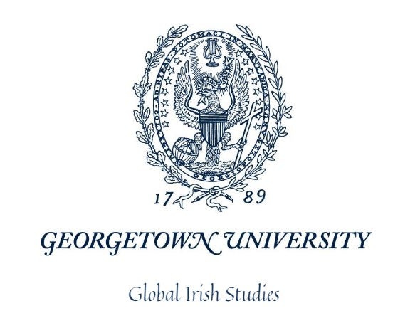 Georgetown crest with Global Irish Studies written below