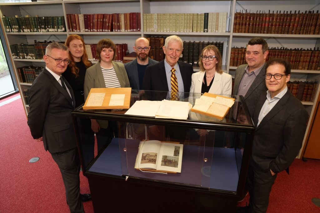group photo around archive collections