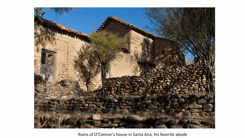 Ruins of O'Connors house in Santa Ana