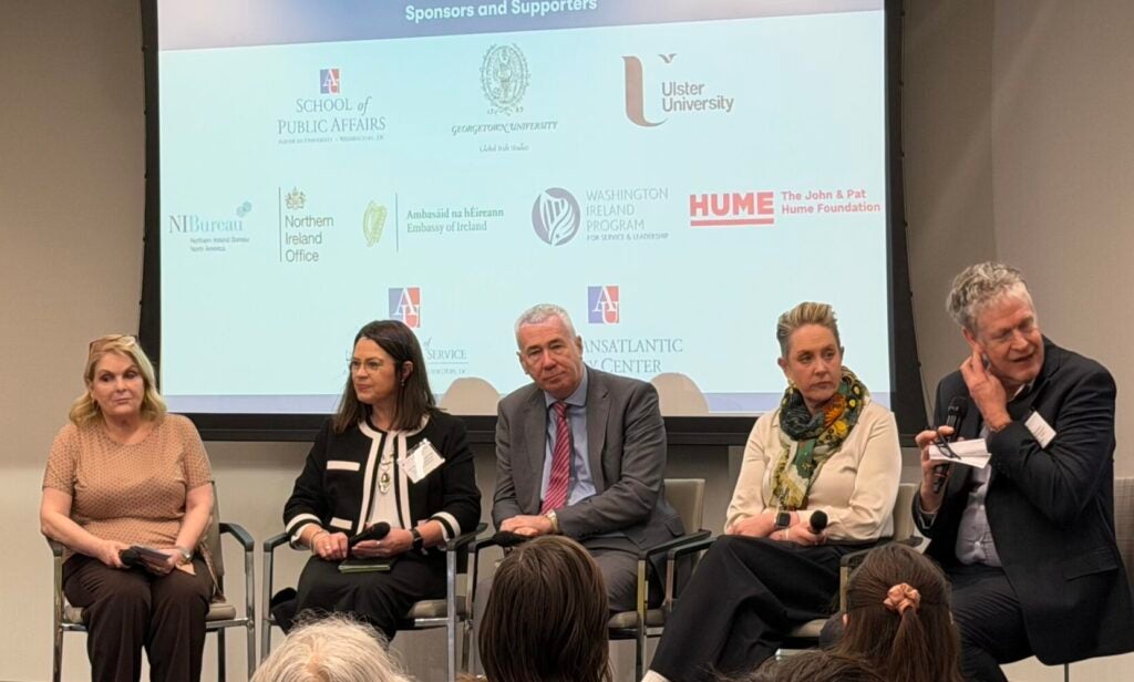 Panel of speakers at Washington Forum IV